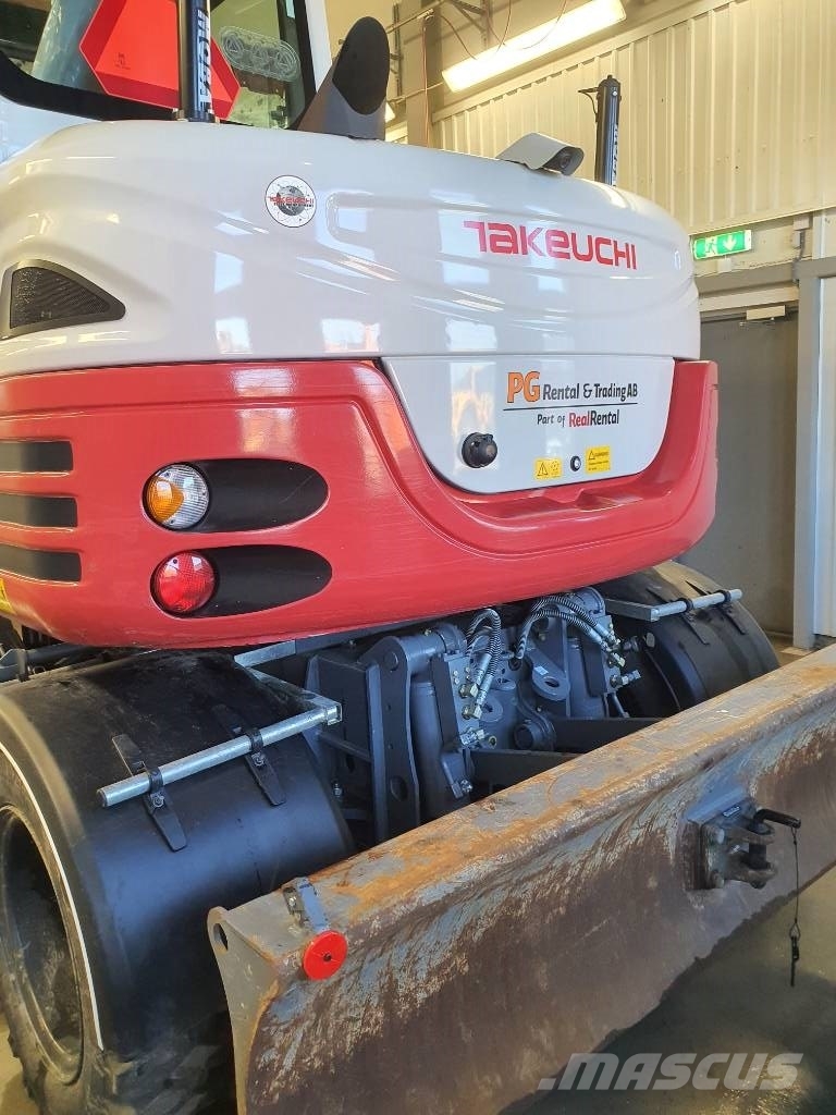 Takeuchi Take-Job TB 295 W , Begagnad SÄLJES Εκσκαφείς με τροχούς - λάστιχα