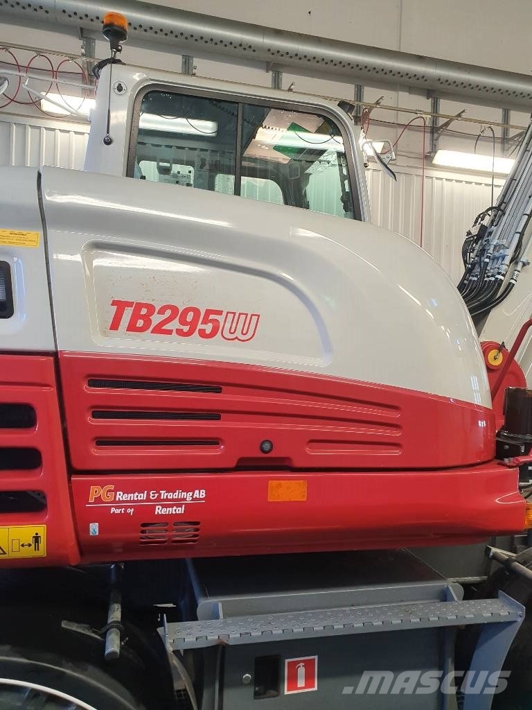 Takeuchi Take-Job TB 295 W , Begagnad SÄLJES Εκσκαφείς με τροχούς - λάστιχα