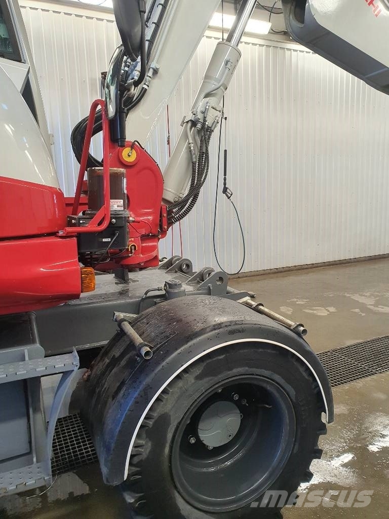 Takeuchi Take-Job TB 295 W , Begagnad SÄLJES Εκσκαφείς με τροχούς - λάστιχα