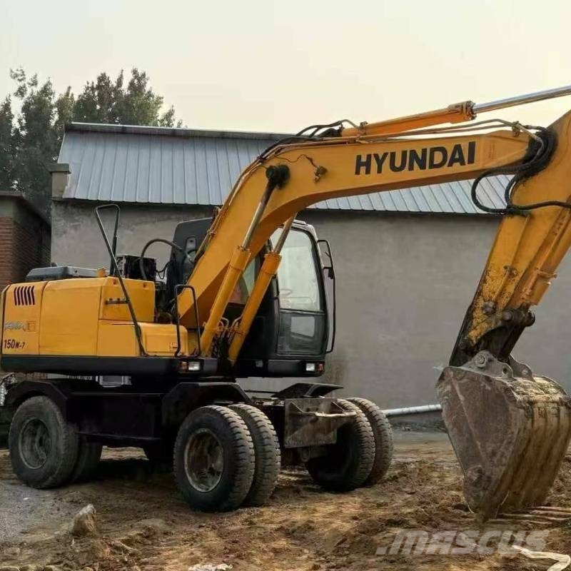 Hyundai 150w-7 Wheeled excavators