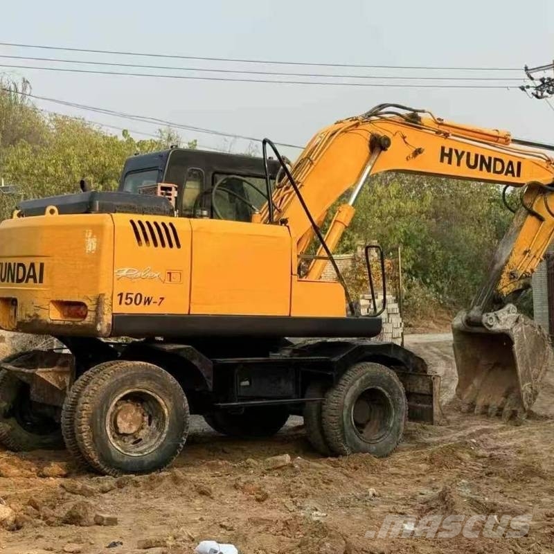 Hyundai 150w-7 Wheeled excavators