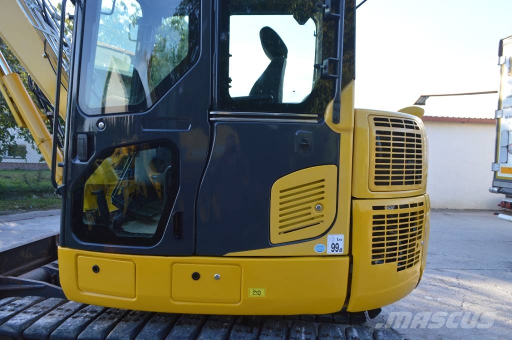 Komatsu PC 88 MR, 2017, Polska - używane midikoparki 7t