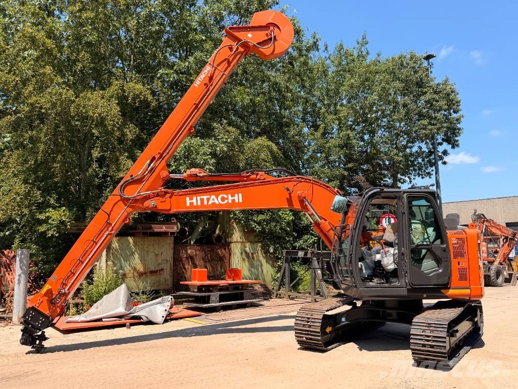 Hitachi ZX135US-6-CTA telescopic arm Polovni specijalni bageri