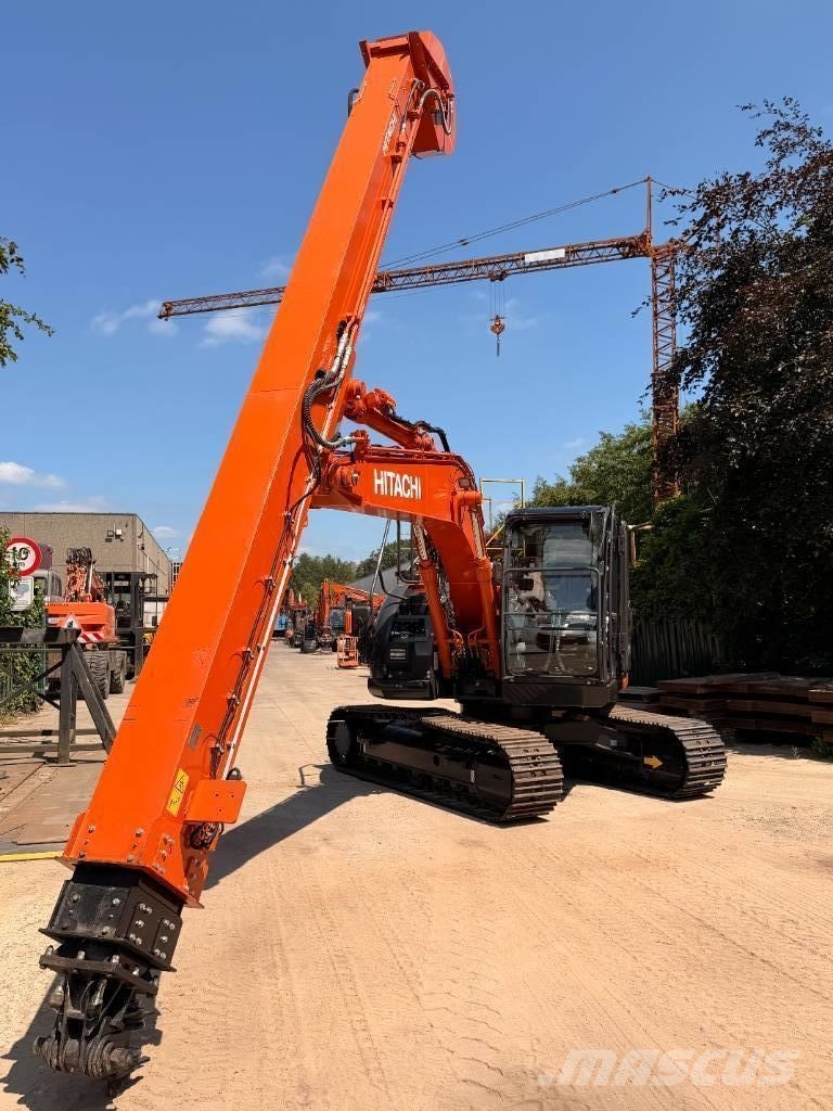 Hitachi ZX135US-6-CTA telescopic arm Polovni specijalni bageri