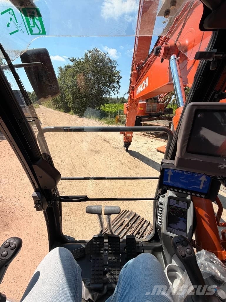 Hitachi ZX135US-6-CTA telescopic arm Polovni specijalni bageri