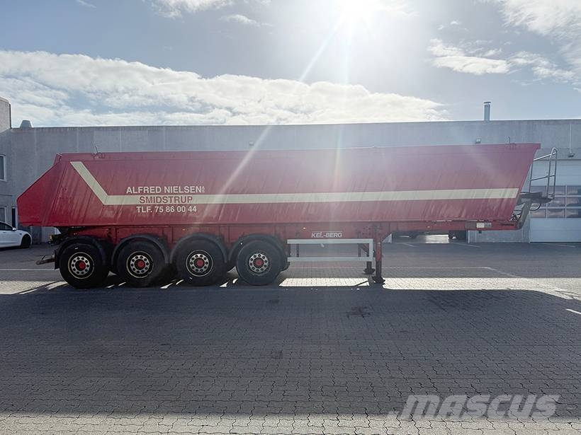 Kel-Berg Tipper / Kippauflieger 37 m3 Savivartės puspriekabės