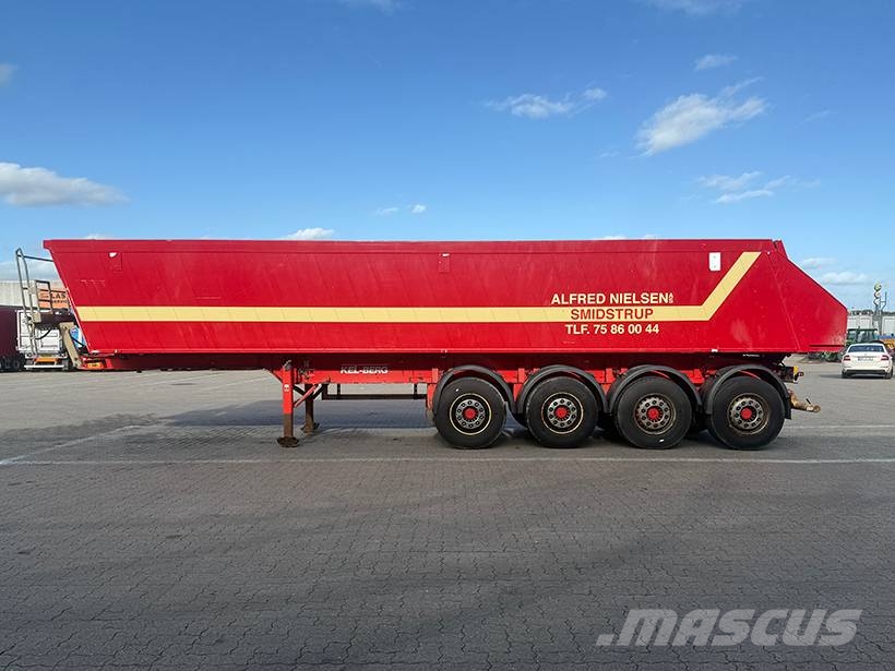 Kel-Berg Tipper / Kippauflieger 37 m3 Savivartės puspriekabės