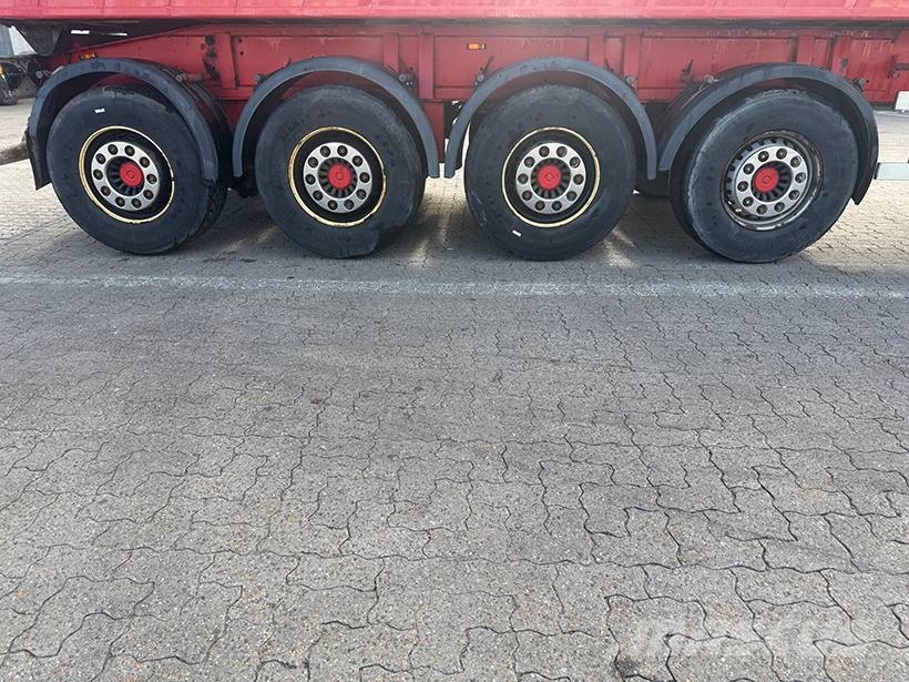 Kel-Berg Tipper / Kippauflieger 37 m3 Savivartės puspriekabės