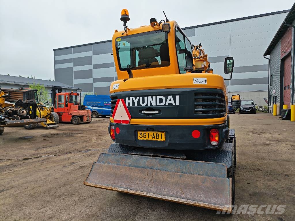Hyundai Robex 55 W-9A Excavadoras de ruedas