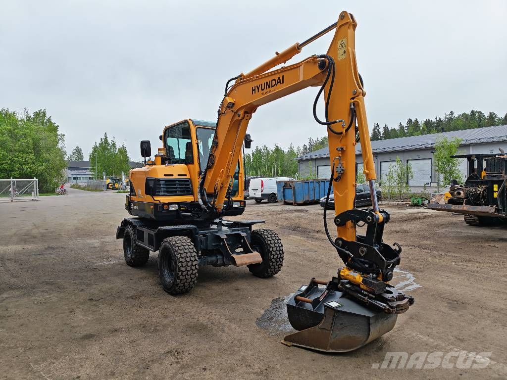 Hyundai Robex 55 W-9A Excavadoras de ruedas