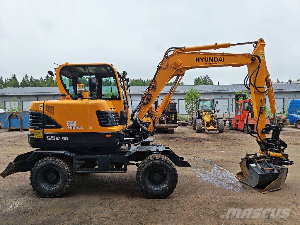 Hyundai Robex 55 W-9A Excavadoras de ruedas