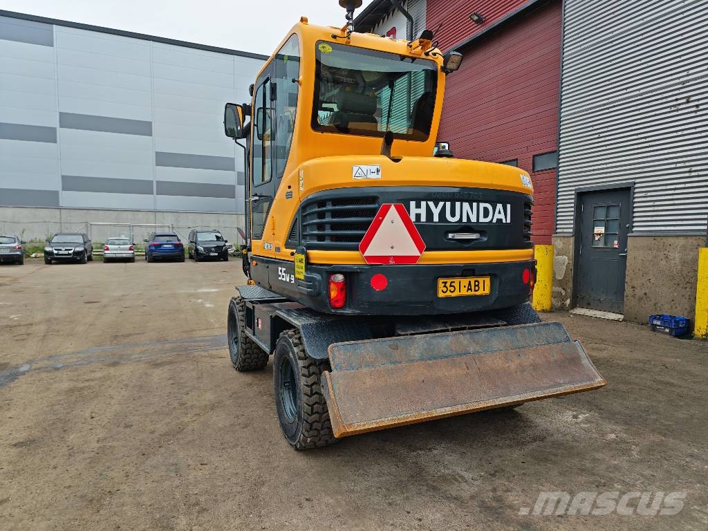 Hyundai Robex 55 W-9A Excavadoras de ruedas