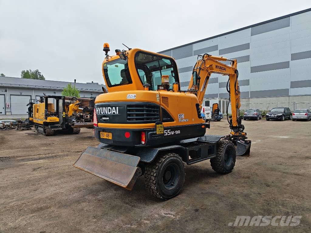 Hyundai Robex 55 W-9A Excavadoras de ruedas