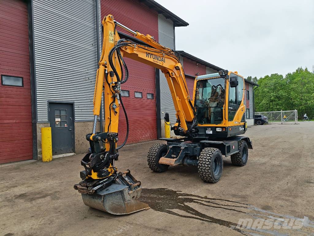 Hyundai Robex 55 W-9A Excavadoras de ruedas