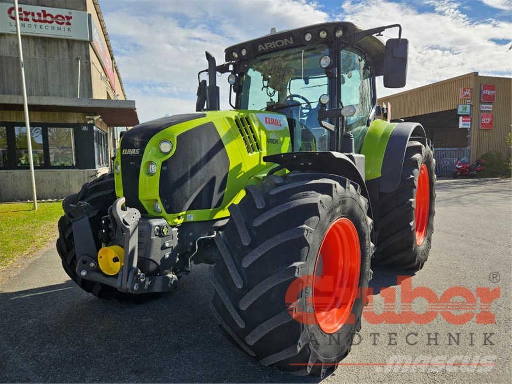 CLAAS Arion 660 CMATIC CEBIS RTK-Lenksystem Traktorji