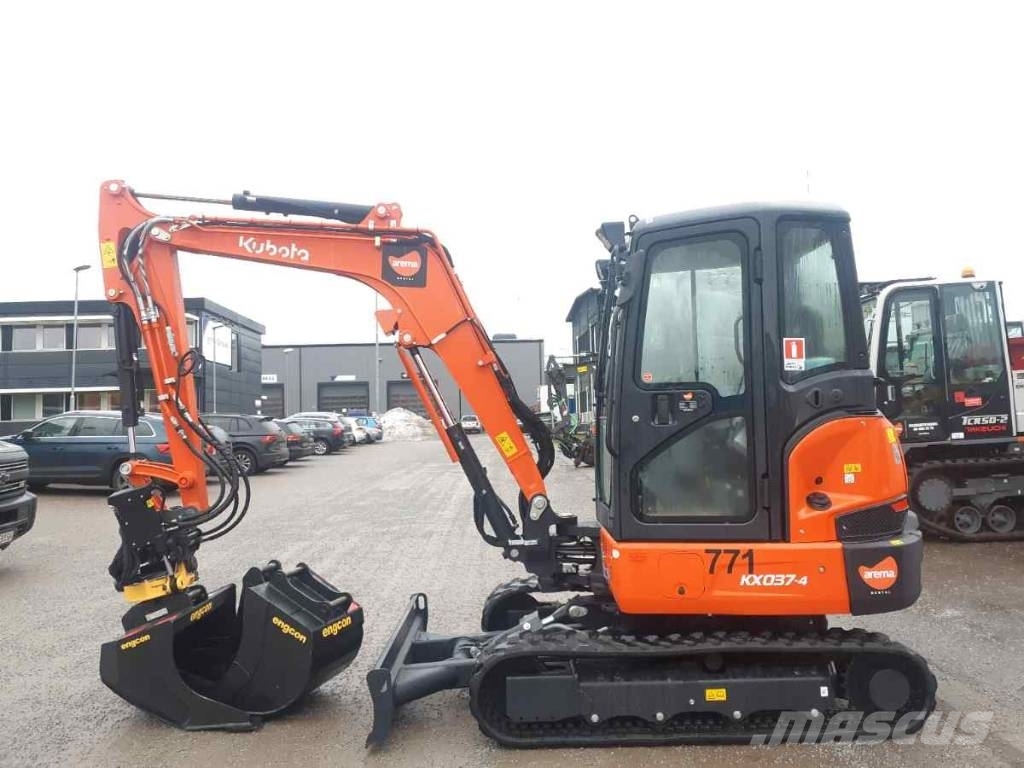 Kubota KX 037-4 *uthyres / only for rent* Mini excavators < 7t (Mini diggers)