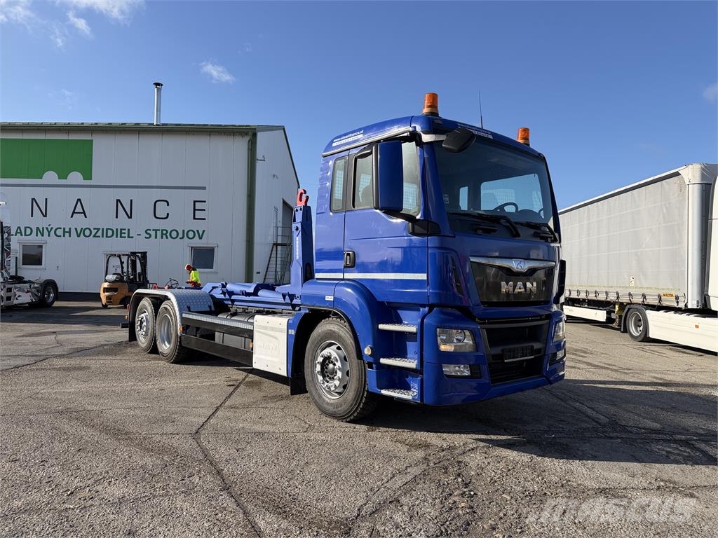MAN TGS VIN 786 Camion ampliroll