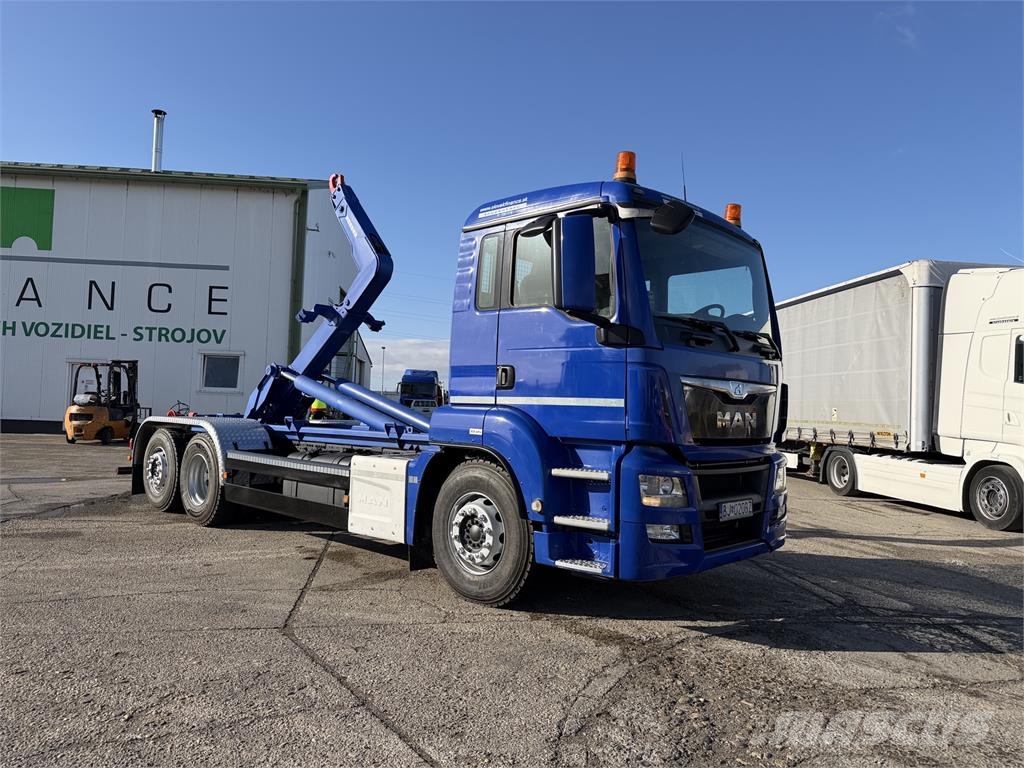 MAN TGS VIN 786 Camion ampliroll