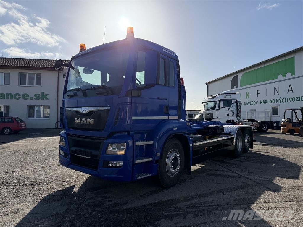 MAN TGS VIN 786 Camion ampliroll