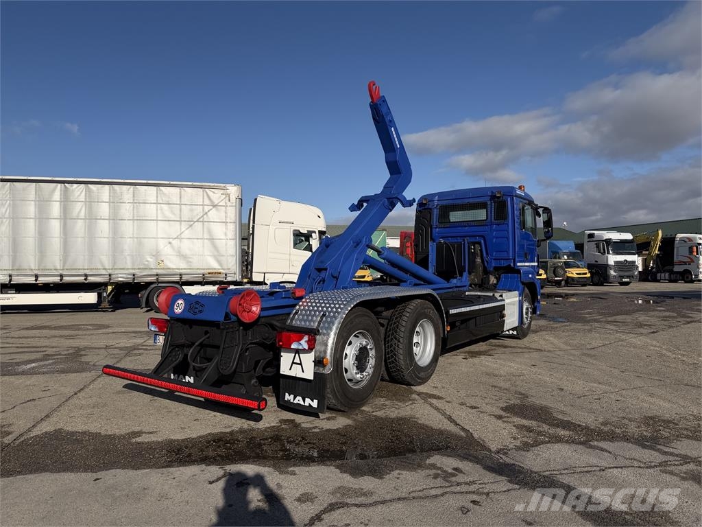 MAN TGS VIN 786 Camion ampliroll