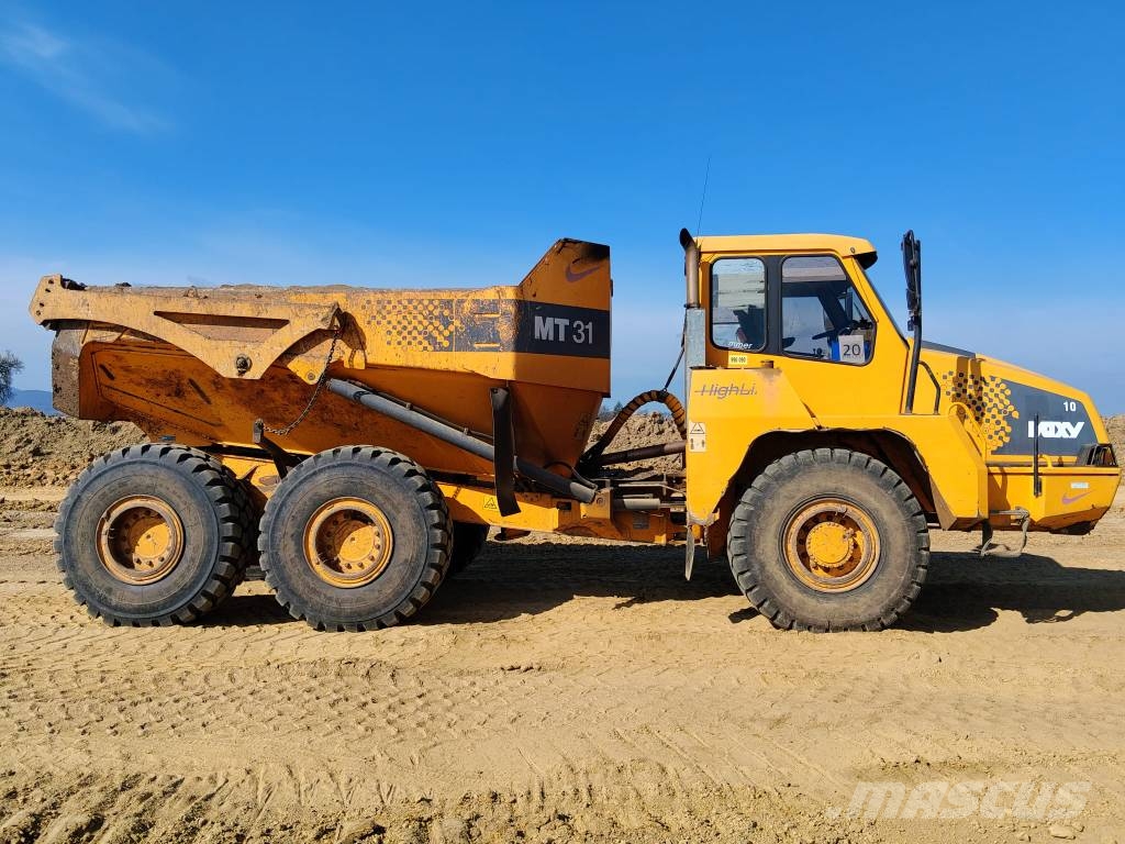 Moxy MT31 Knik dumptrucks