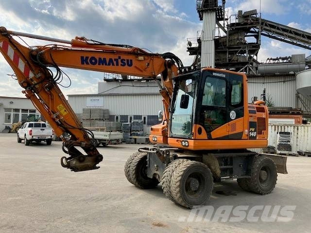 Komatsu Mobilbagger PW148-11 Pelle sur pneus