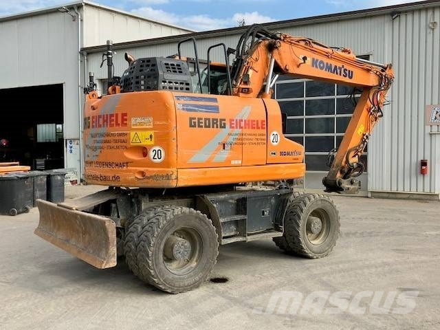 Komatsu Mobilbagger PW148-11 Pelle sur pneus