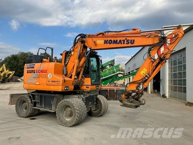 Komatsu Mobilbagger PW148-11 Pelle sur pneus