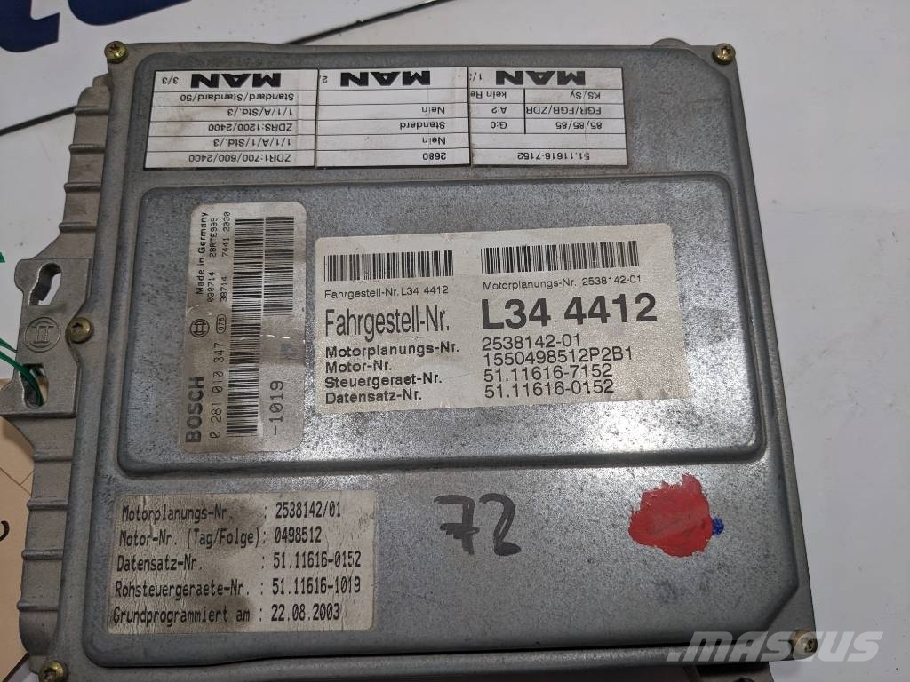 Bosch Steuergerät 0281010347 Componentes electrónicos