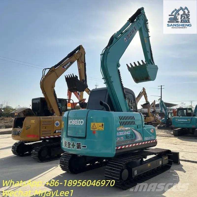 Kobelco SK 75 Vikšriniai ekskavatoriai
