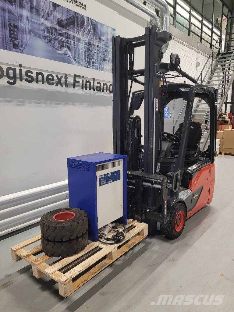 Linde E 16 C-02 전동 지게차