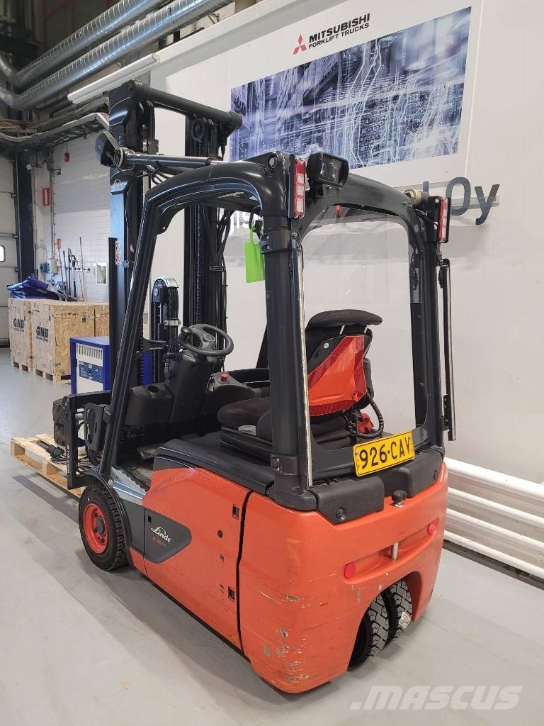 Linde E 16 C-02 전동 지게차