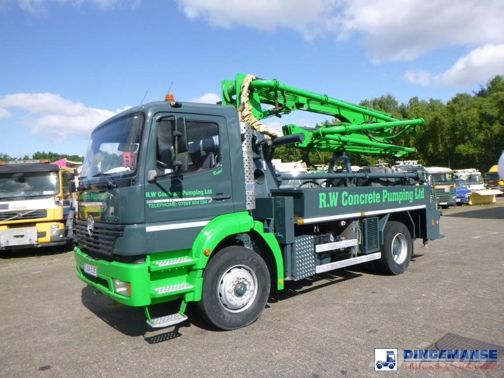Mercedes-Benz Atego 1823 4x2 Putzmeister concrete pump 16 m Betonpomptrucks