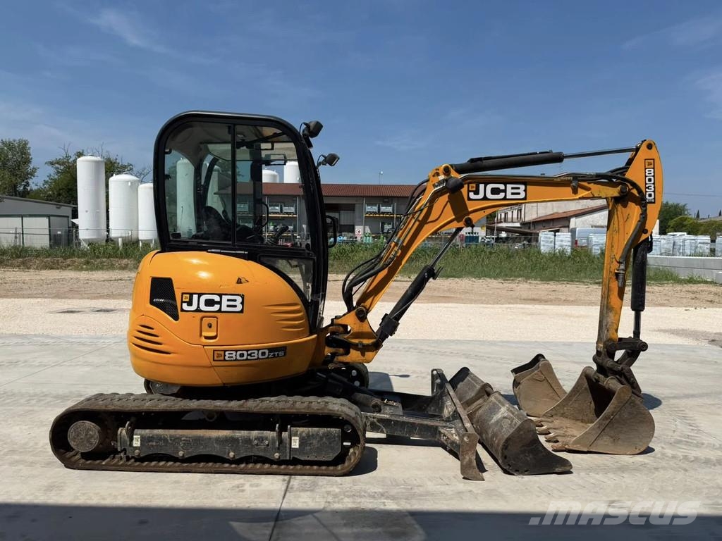 JCB 8030 ZTS Mini-bagger 2019 Mini excavadoras < 7t