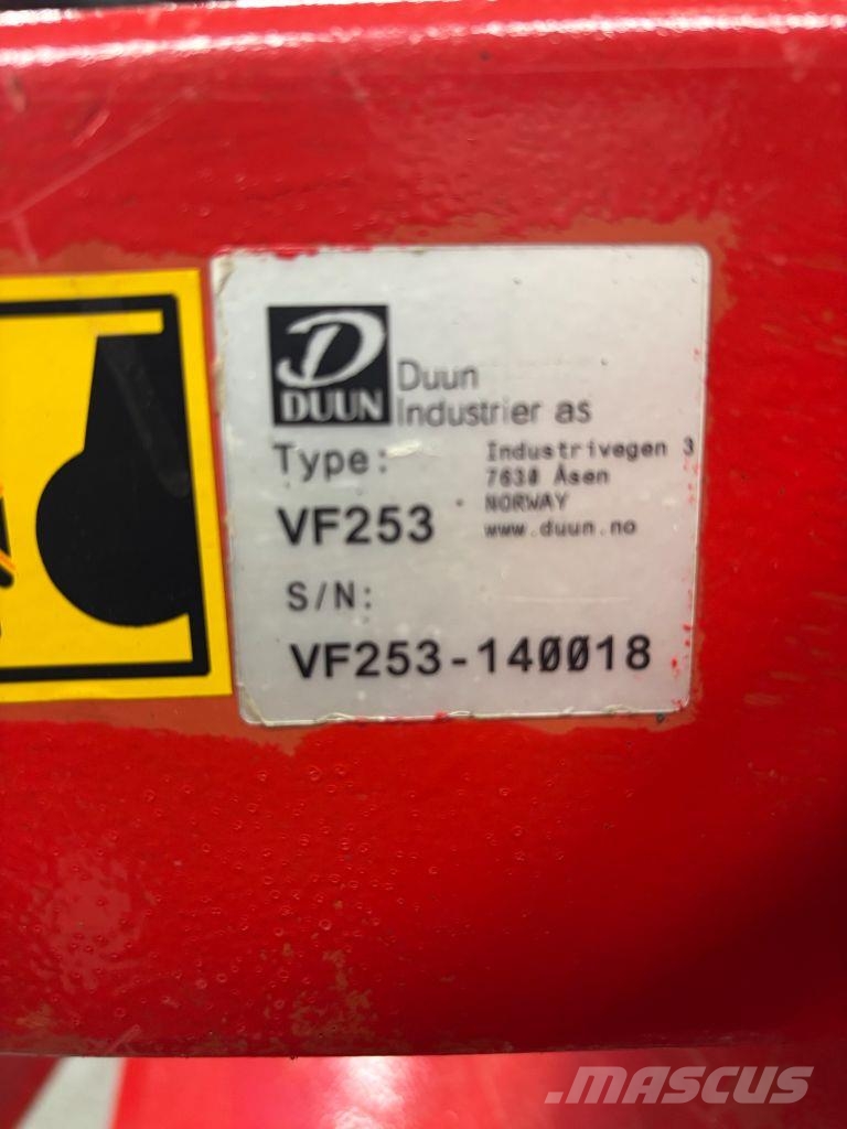 Duun VF253 Lançadores de neve