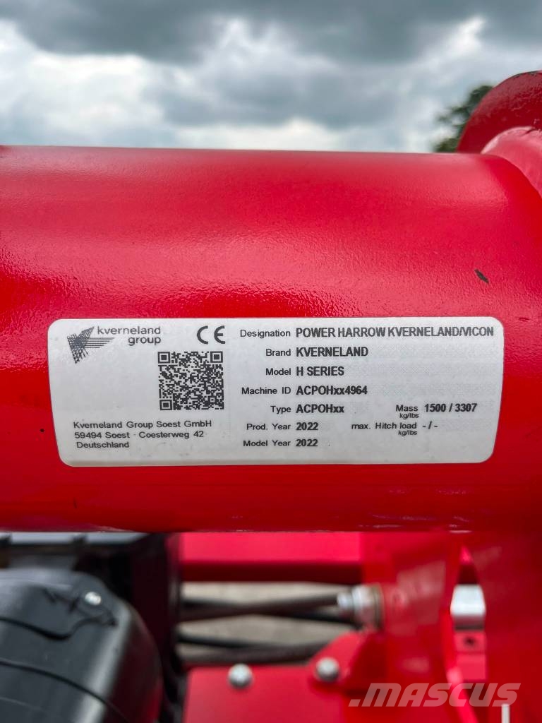 Kverneland H Series Rotačné brány a pôdne frézy