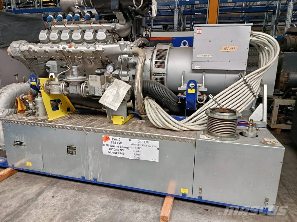 MTU GC245N5 Gas generatoren
