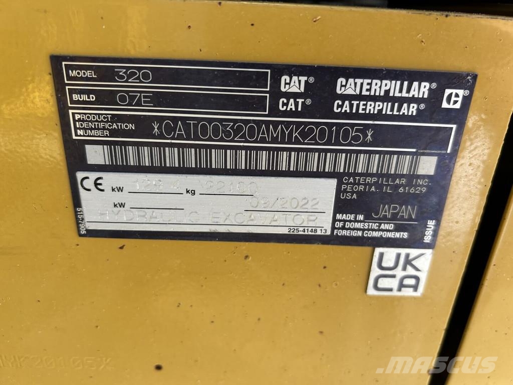 CAT 320-07 Excavadoras sobre orugas