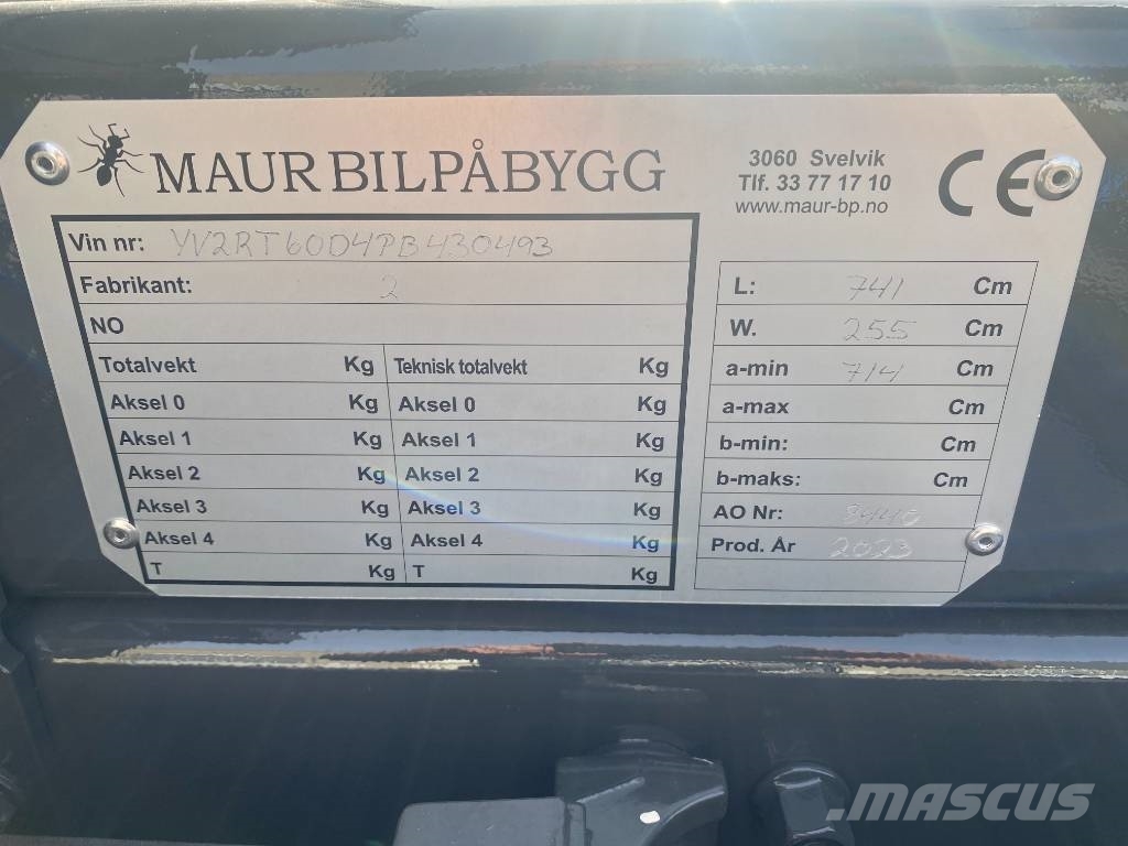 Volvo FH540 6x4 Tippbil