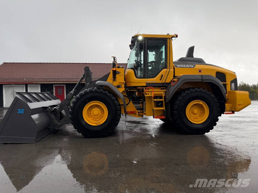 Volvo L120H Våg Lock-up, Co-pilot, 3e o 4e, CDC, C-smörj Kolesni nakladalci