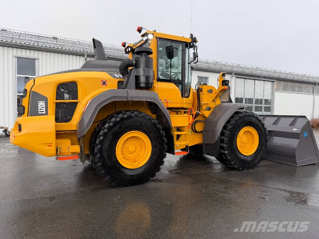 Volvo L120H Våg Lock-up, Co-pilot, 3e o 4e, CDC, C-smörj Kolesni nakladalci