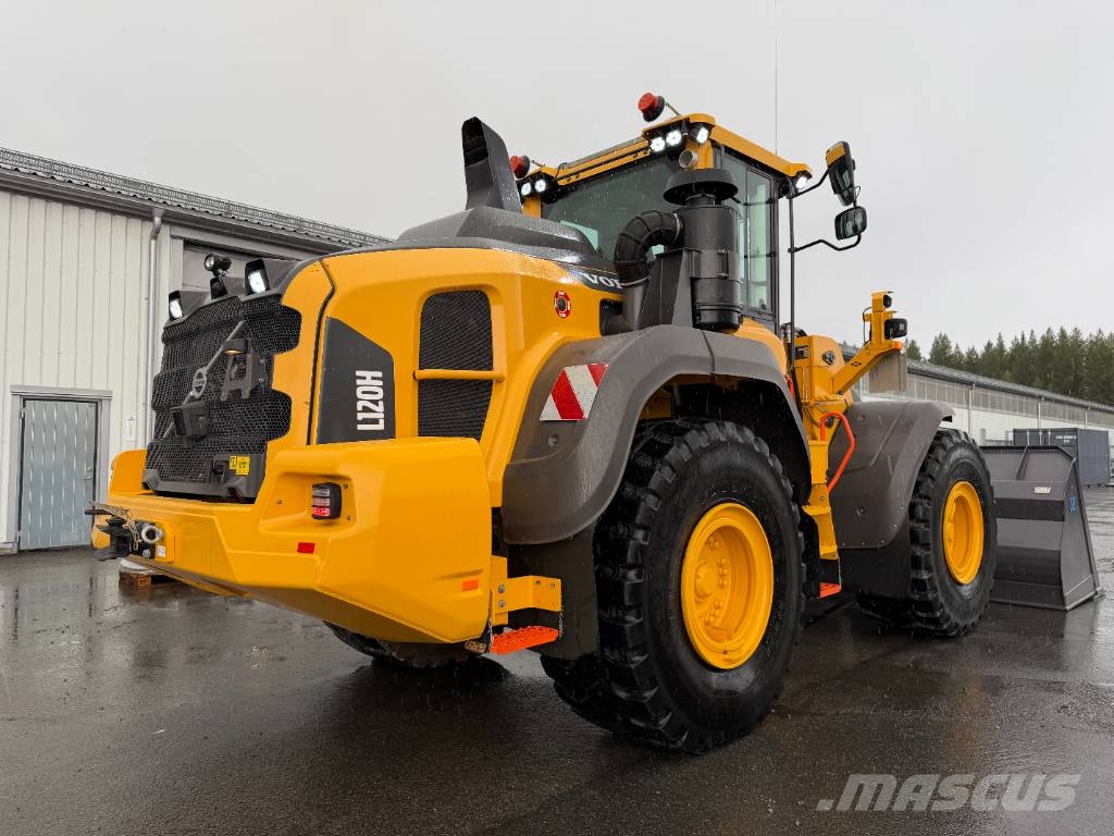 Volvo L120H Våg Lock-up, Co-pilot, 3e o 4e, CDC, C-smörj Kolesni nakladalci