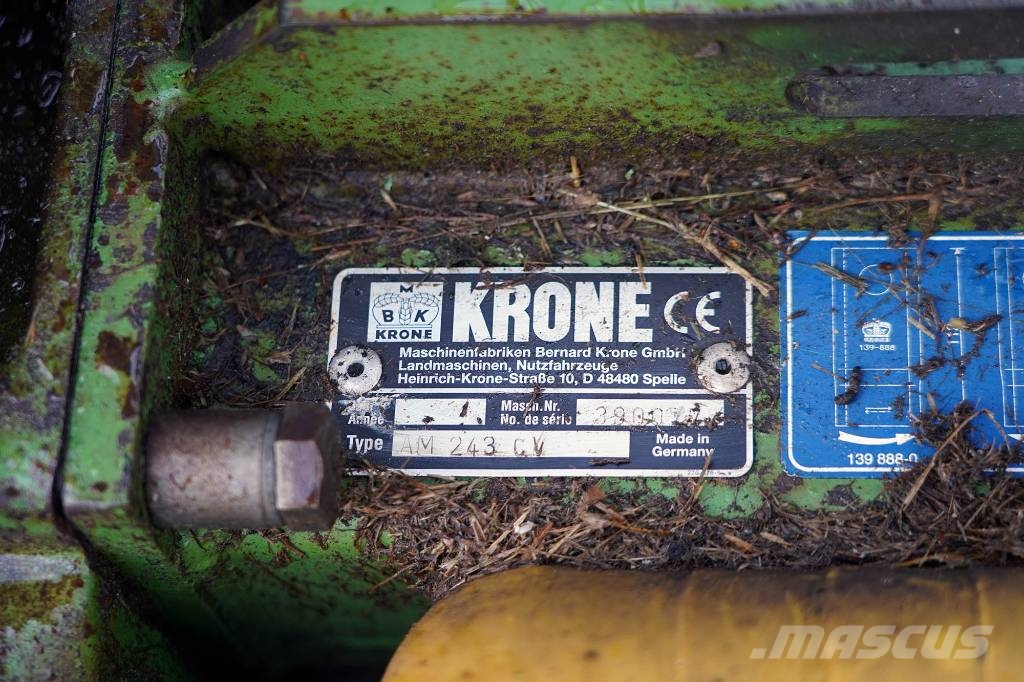 KRONE AM243 CV SLÅTTERKROSS Mähwerke