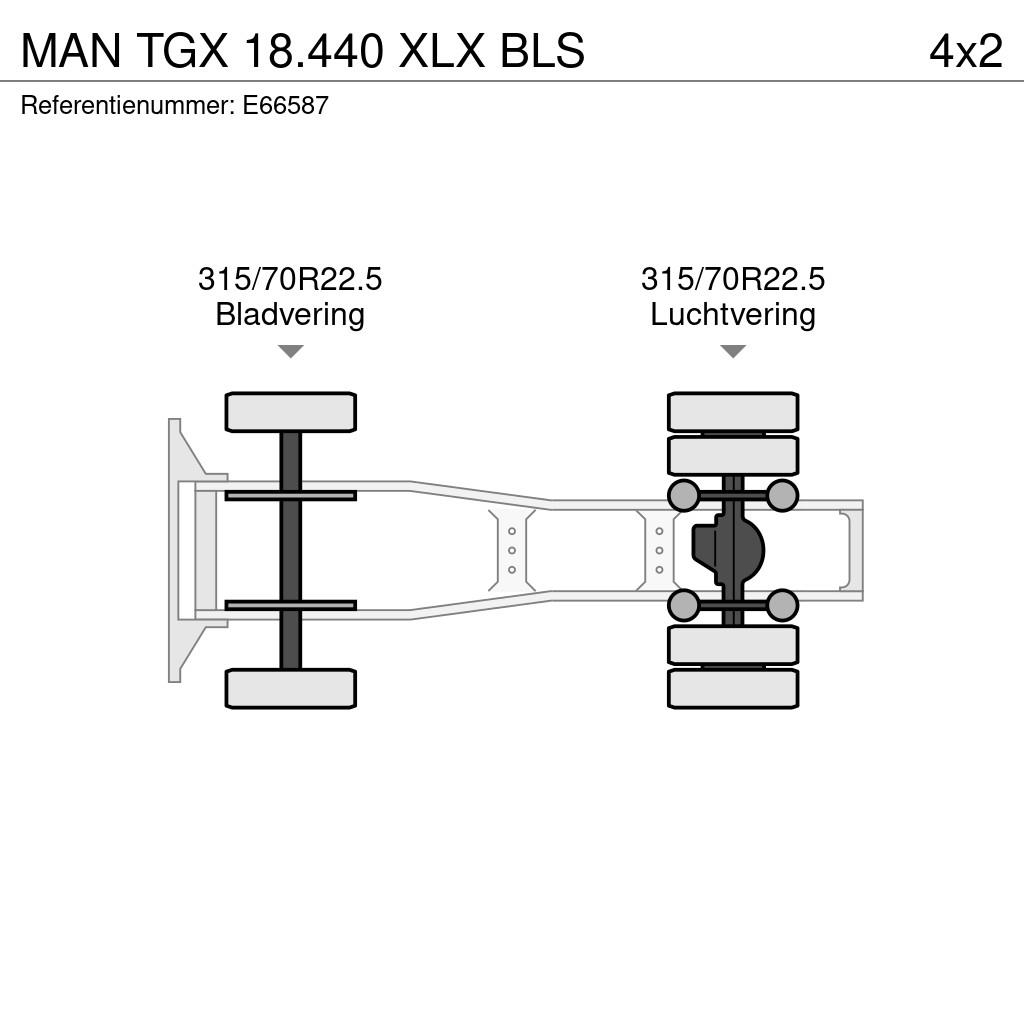 MAN TGX 18.440 XLX BLS Vilcēji