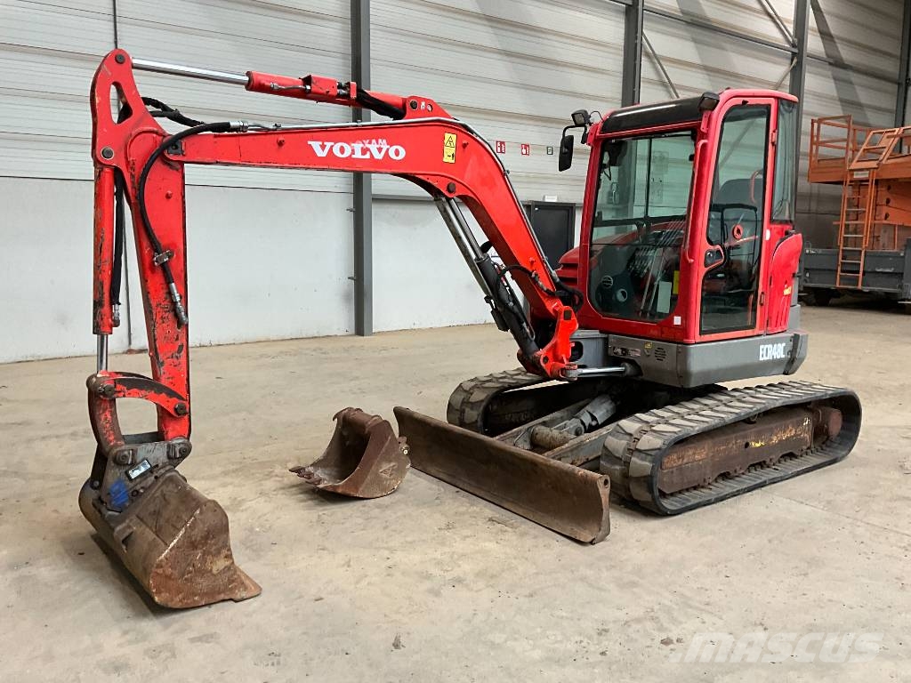 Volvo ECR 48 C Mini ekskavatörler, 7 tona dek
