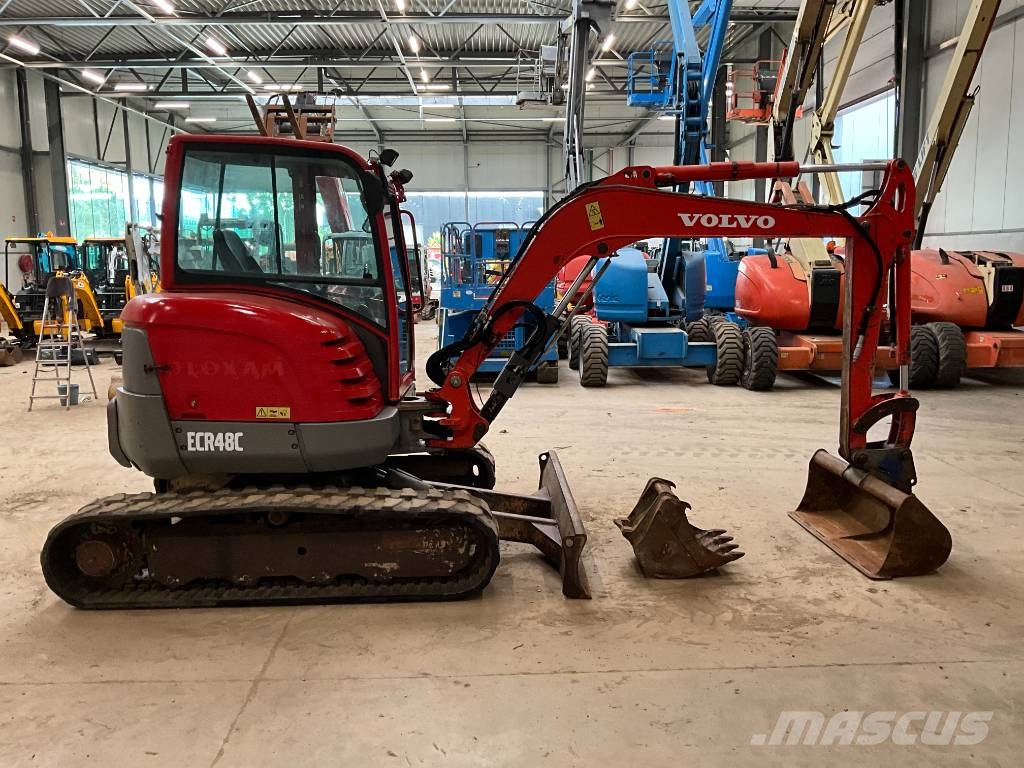 Volvo ECR 48 C Mini ekskavatörler, 7 tona dek