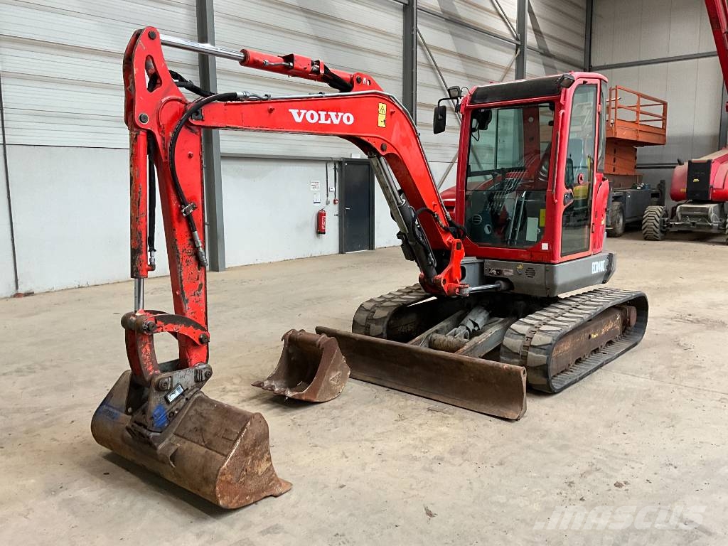 Volvo ECR 48 C Mini ekskavatörler, 7 tona dek