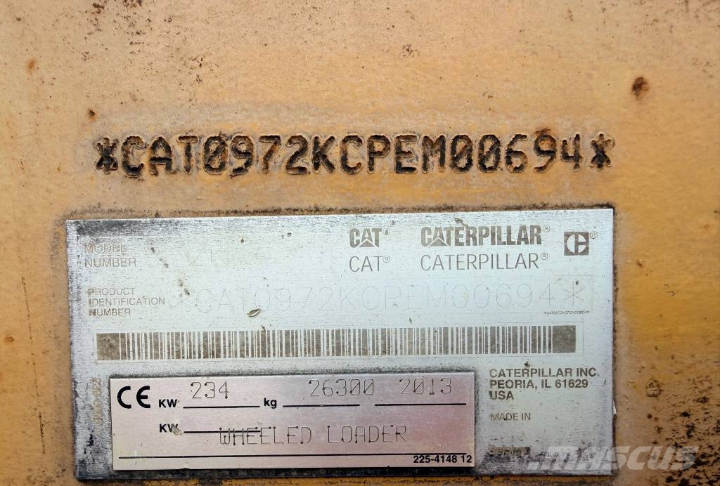 CAT 972 K Колесни товарачи