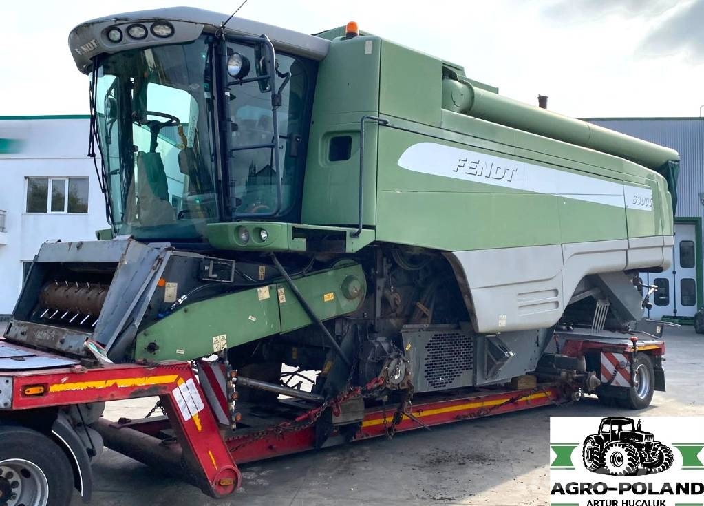 Fendt 6300 C - 2008 ROK + HEDER 6,8 M Kombajni