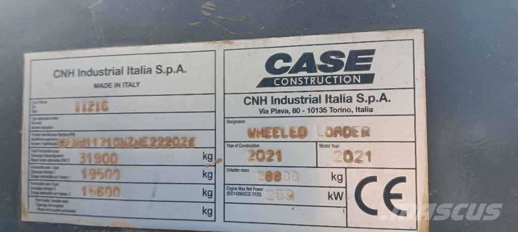 CASE 1121G Wielladers